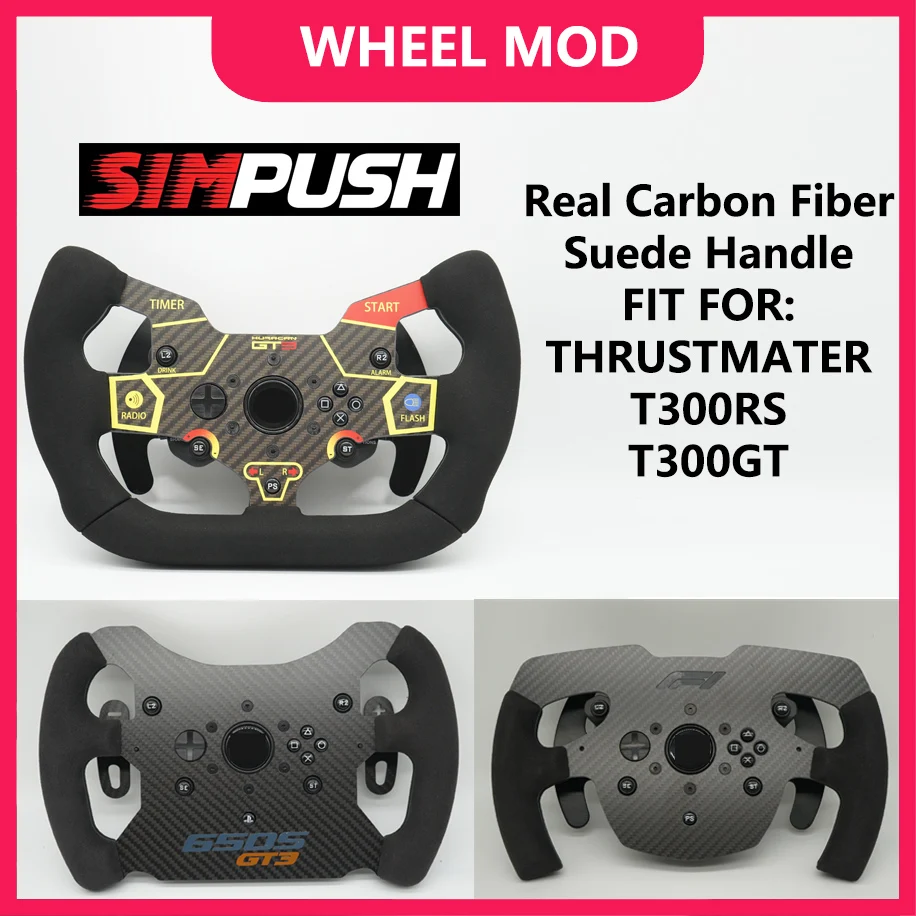 Thrustmastert300rs t300gt、mod f1 gt3 SIM用のSimpushレーシングSIM 