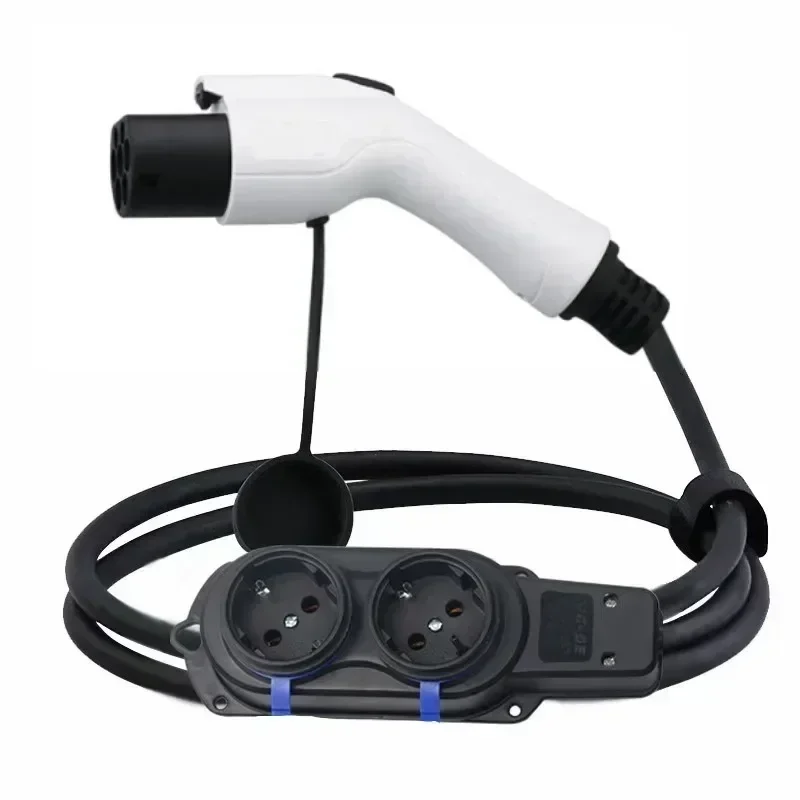 V2L connector EV charging adapter Electric Car Side Discharge Plug EV V2L GB/T EV charging BYD NETA Vehicle Charger Outdoor Camping Extended Plug Socket