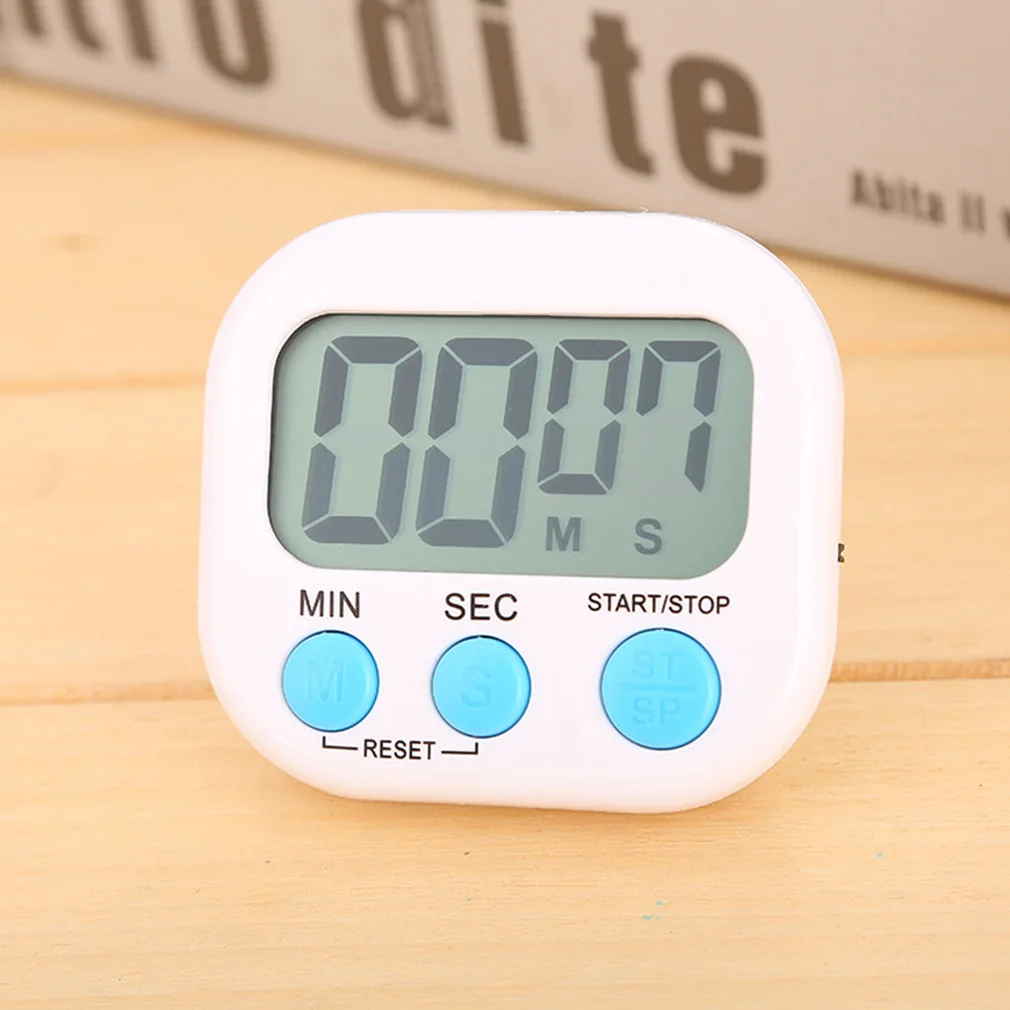 Hot Electronic Timer Household Large-screen Kitchen Digital Timer Portable Electronic Alarm Clock Laboratory Timer Dropshipping - 2