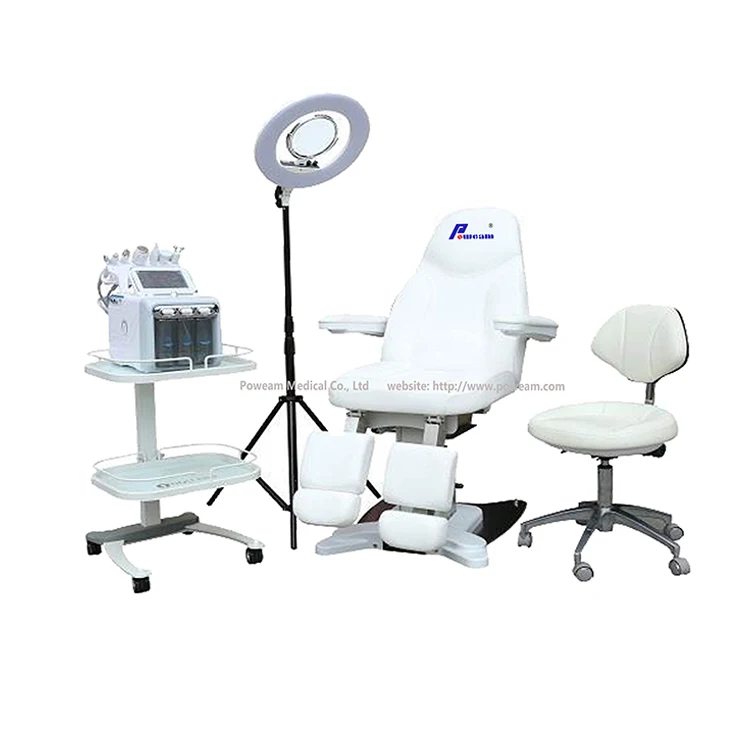 Multifunctional Beauty Salon Massage Cosmetic Facial Bed Pedicure Chair Electric Motor Spa Electric Foot Care Chair 2