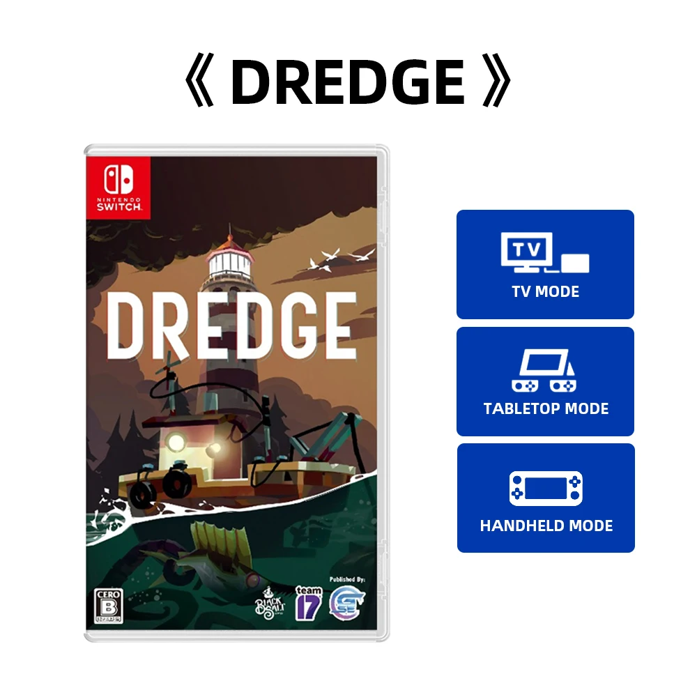 Nintendo Switch Game Deals - DREDGE - Games Physical Cartridge