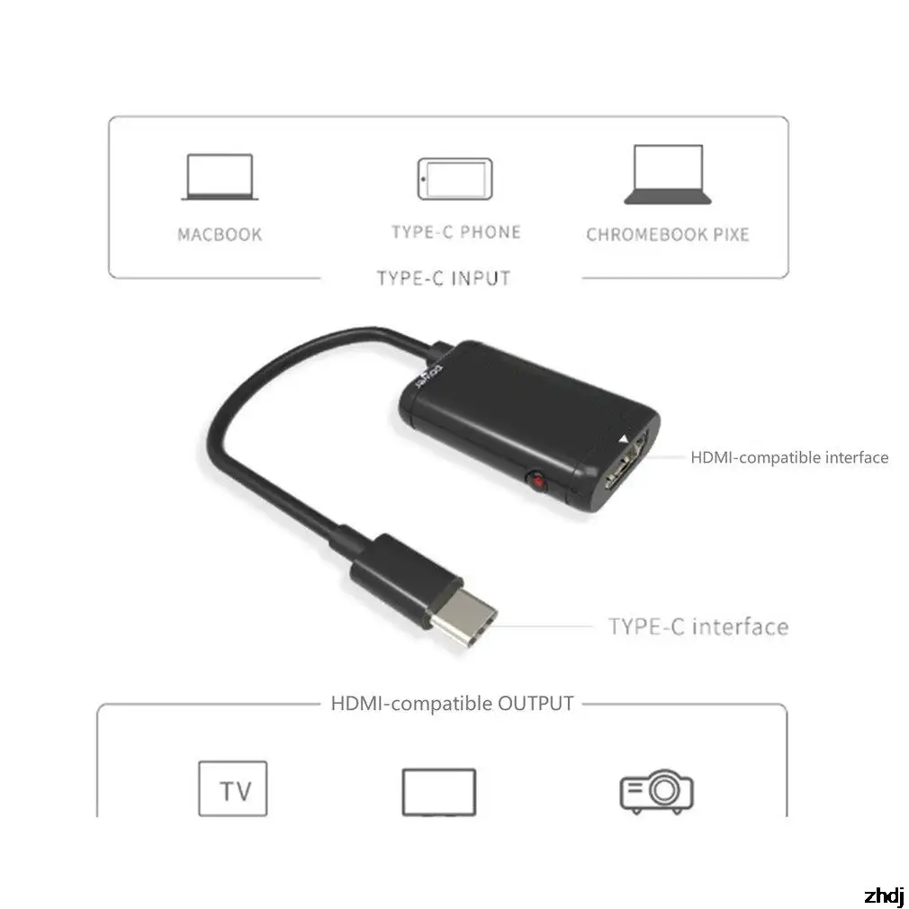 ȵ̵ ޴ º C Ÿ-HDMI ȣȯ , USB 3.1, -HDMI ȣȯ  ȯ ̺