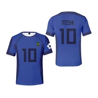 T-shirt de football Isagi Yoichi, Anime japonais, Cosplay Hyoma Chigiri Meguru Bachira, Tee-shirt original pour enfants 4