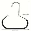 2/4 PCS Fashionable Hook Metal Hat Storage Suitable For Baseball Cap Scarf Belt Wardrobe Decoration Durable Plastic Structure 2