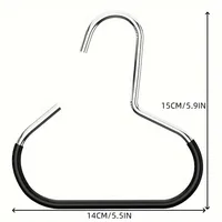 2/4 PCS Fashionable Hook Metal Hat Storage Suitable For Baseball Cap Scarf Belt Wardrobe Decoration Durable Plastic Structure 2