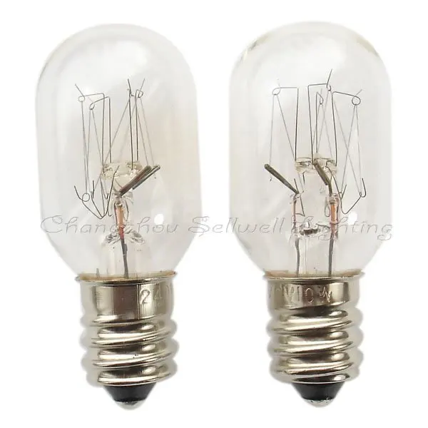 

E12 T20x48 240v 15w Miniature Lamp Light Bulb A290