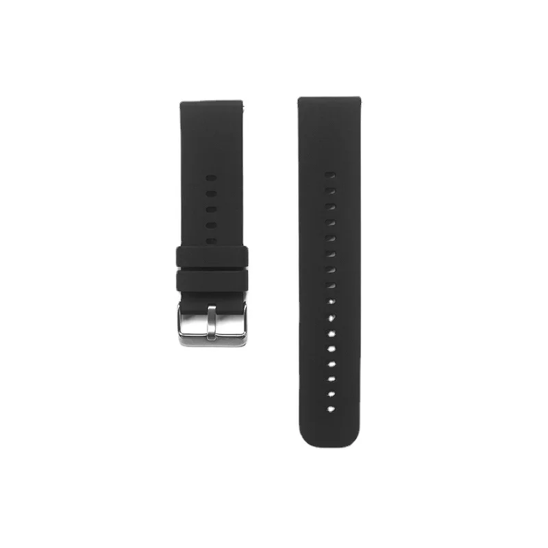 Universal Quick Release Silicone Watch Strap - Soft Rubber Wristband, 20mm & 22mm Sizes