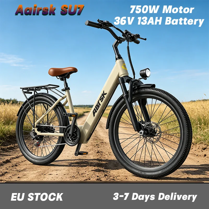 Aairsk SU7 Elektryczny rower z EU za $464.86 / ~1803zł