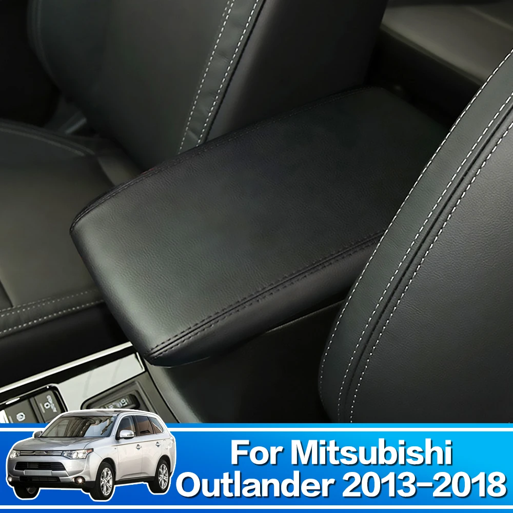 

1X накладка на подлокотники центральной консоли автомобиля, декоративные аксессуары для интерьера Mitsubishi Outlander 2013 2014 2015 2016 2017 2018