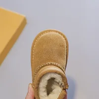 Fashion Children Casual Shoes Girls Boys Cotton Snow Boots Warm Kids Boots Boy Winter Cotton Shoes Sneakers 2