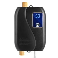 Chauffe-eau électrique 3500W, chauffe-eau instantané pour cuisines et salles de bain familiales 77-122 ° F 3