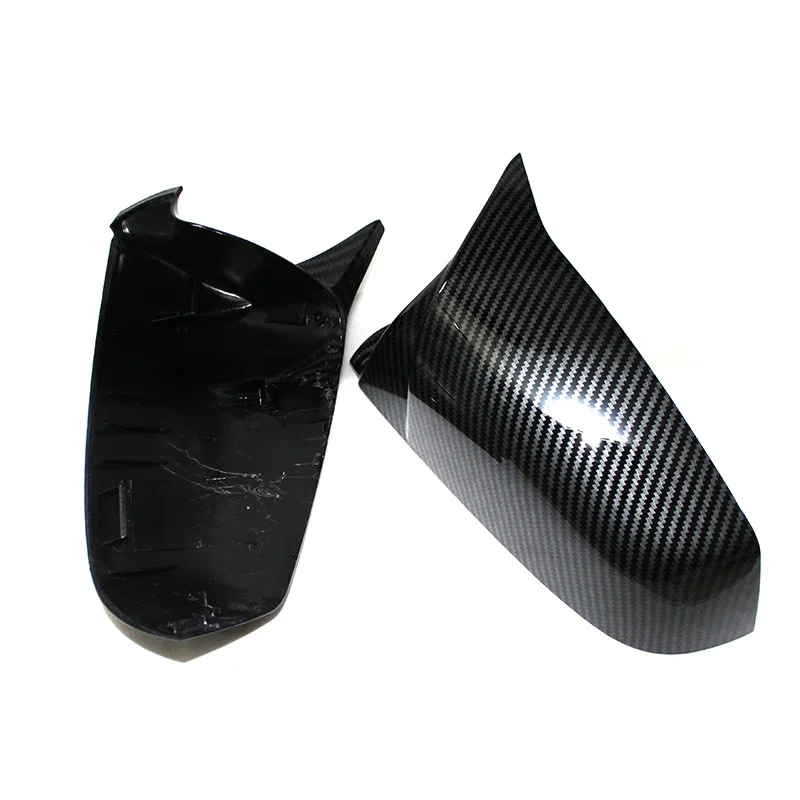 BMW F10 F11 E60 E61 F01 F02 E63 E64 F12 F13 LCI 카본 파이버 자동차 사이드 리어뷰 미러 커버 51167187431 51167187432