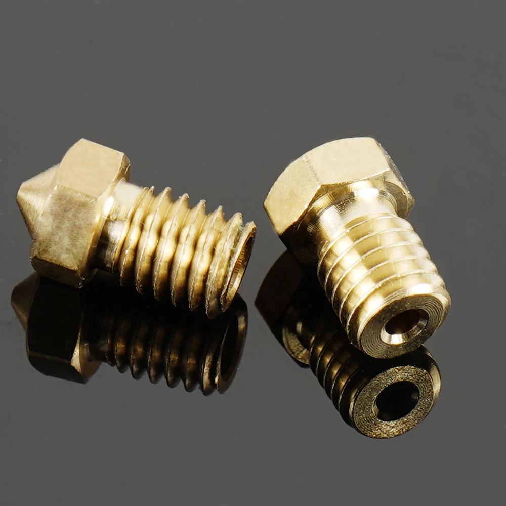 XCR MK8 Hardened Steel Nozzles 0.4mm Mold Steel Nozzle M6 Thread 1.75MM  Filament for Extruder Hotend CR10 Ender3 3D Printer Part