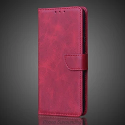 Cartera Elegante de Cuero PU con Funda de Flip y Soporte para Tarjetas para Smartphones - Bolsa y Funda Protectora para Teléfonos