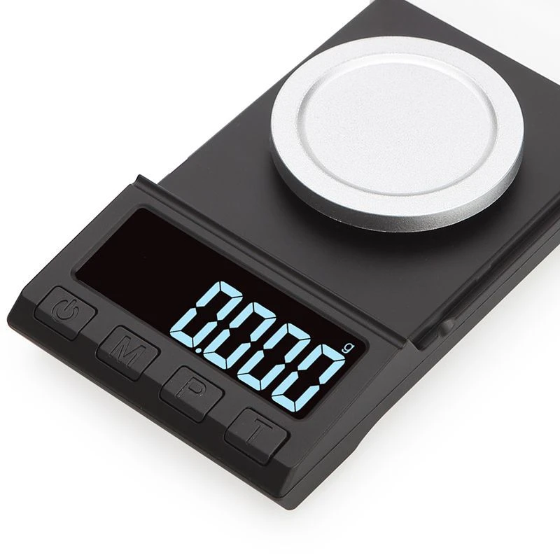 Precision Mini Digital Scale - 0.001g Accuracy for Jewelry, Gold, and Laboratory Use