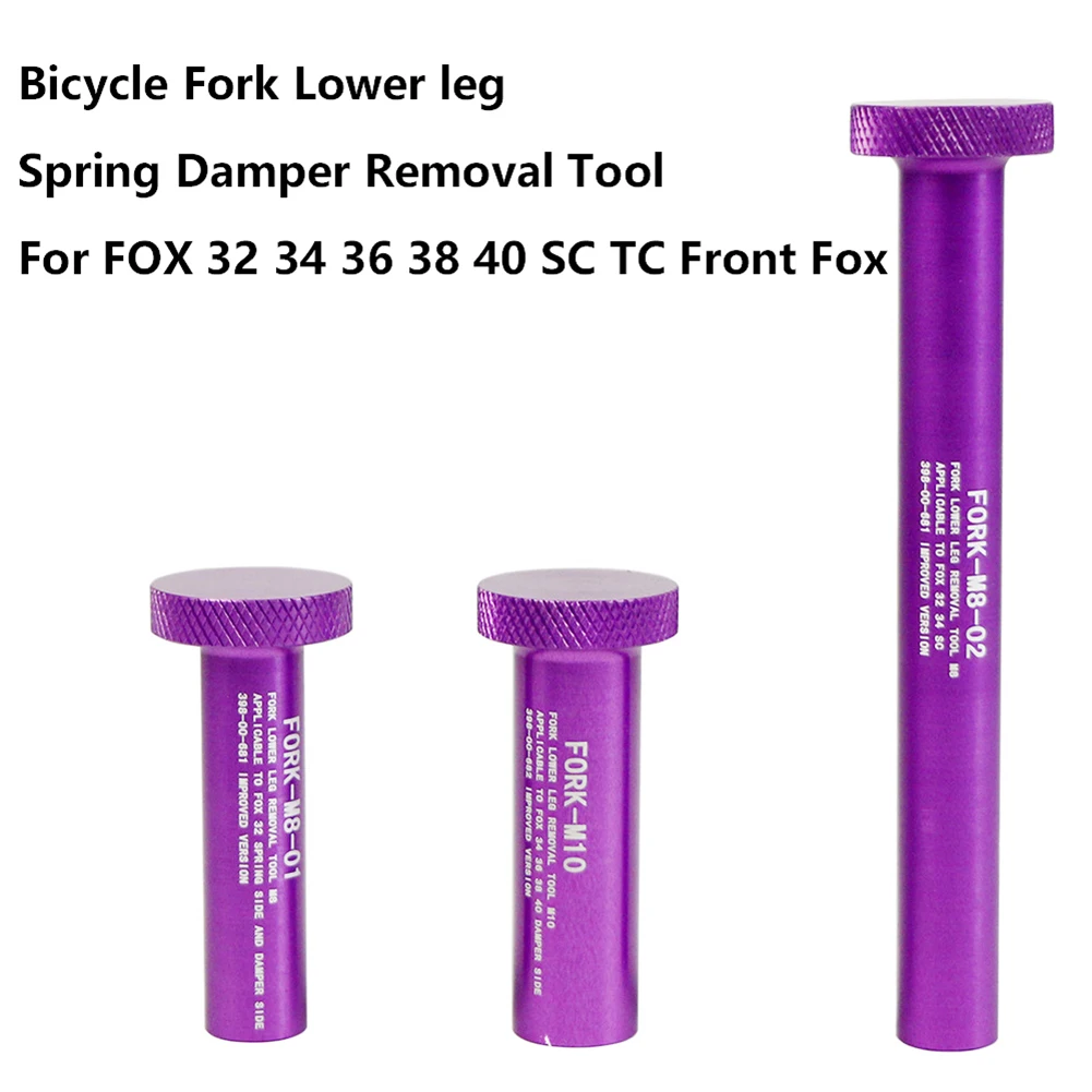 1-3Pcs Bike Fork Spring Damper Removal Tool Fork Lower Leg Remover for FOX 32 34 36 38 SC TC Front Fork Maintenance Disassembly