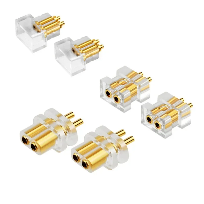 2 Pin 0.7mm 0.8mm Male Flat Convex Concave Double Needle