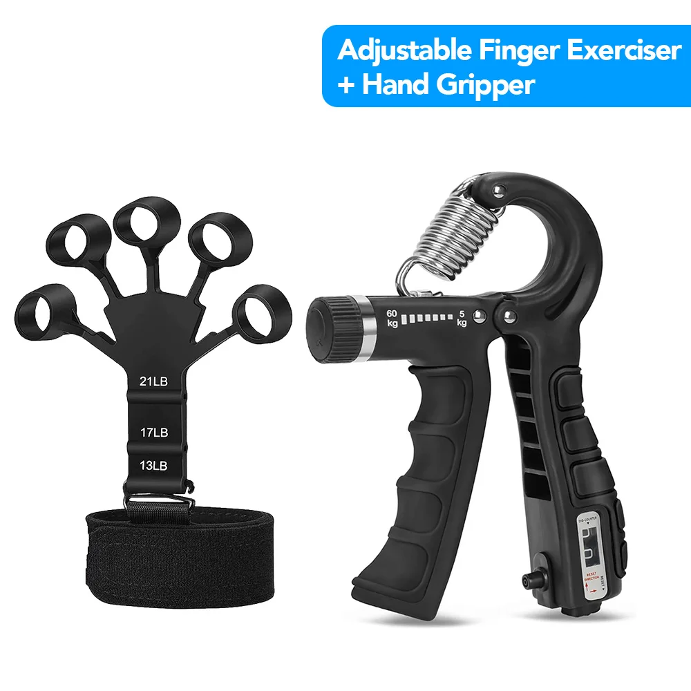 Adjustable Heavy Hand Gripper - Fitness Hand Exerciser & Strength Trainer