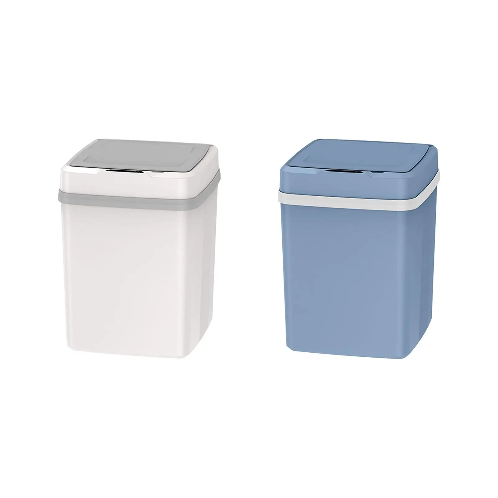 뚜껑이 있는 방수 지능형 쓰레기통, 전기 12L 모션 센서 쓰레기통