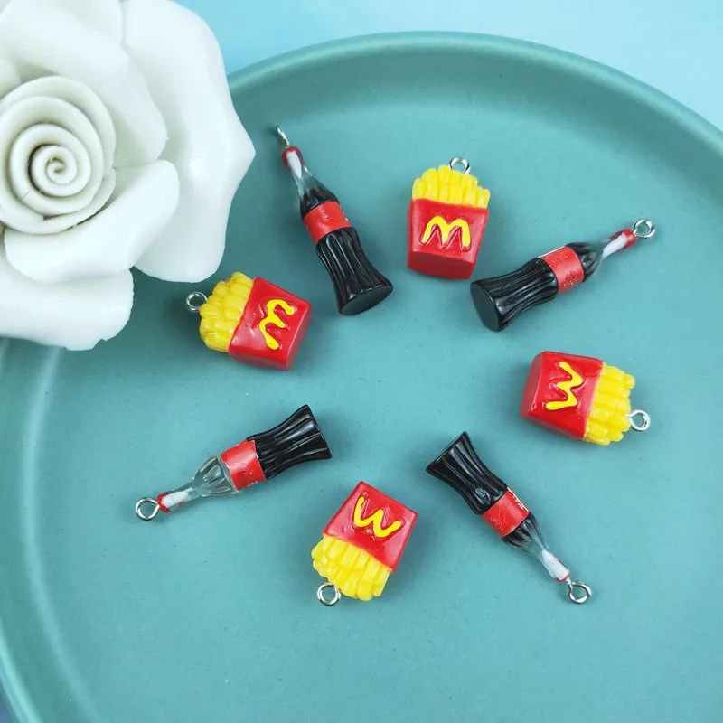 

Миниатюрные Подвески в виде бутылки с напитками из смолы для изготовления ювелирных изделий своими руками модные серьги браслет подвеска аксессуар