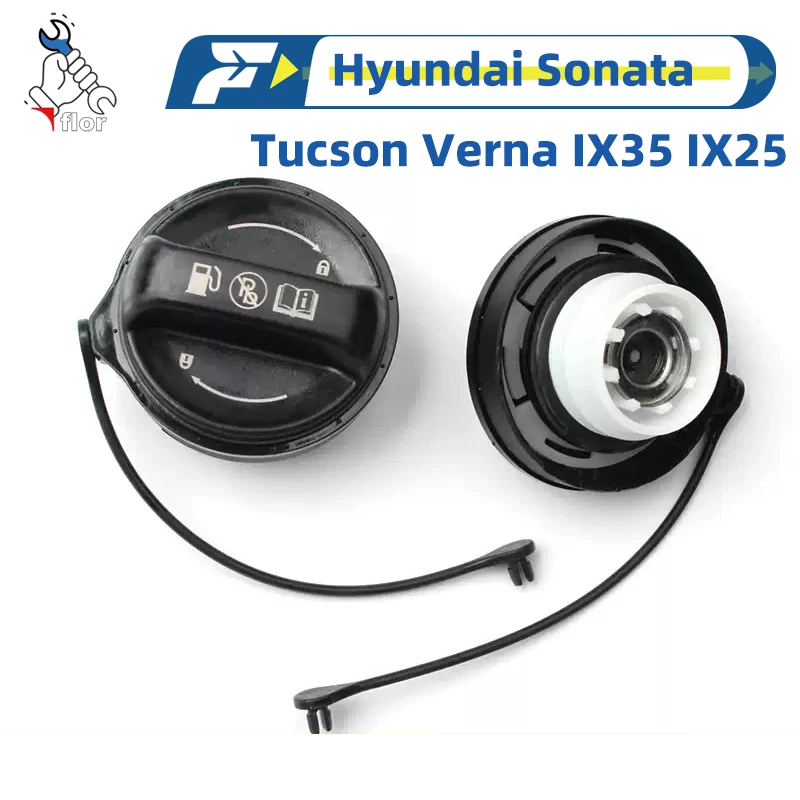 Car Fuel Tank Cap Oil Tank Cap Cover Oil Fuell Replacement Accessory For Hyundai Sonata Tucson Verna IX35 IX25