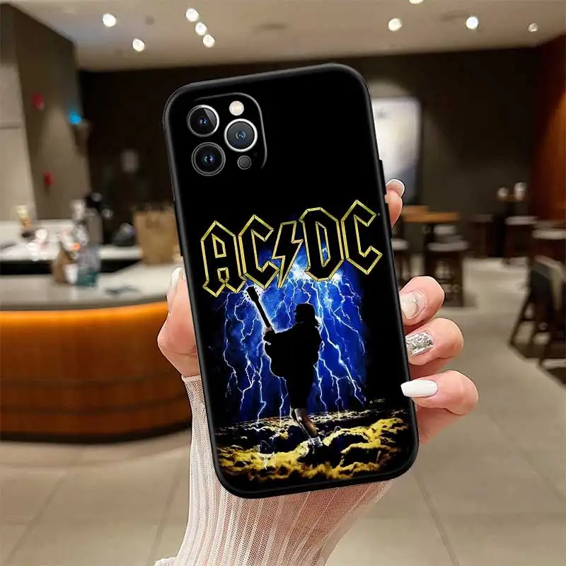 Premium A-acdc Protective Phone Case - Sleek Design with Enhanced Durability
