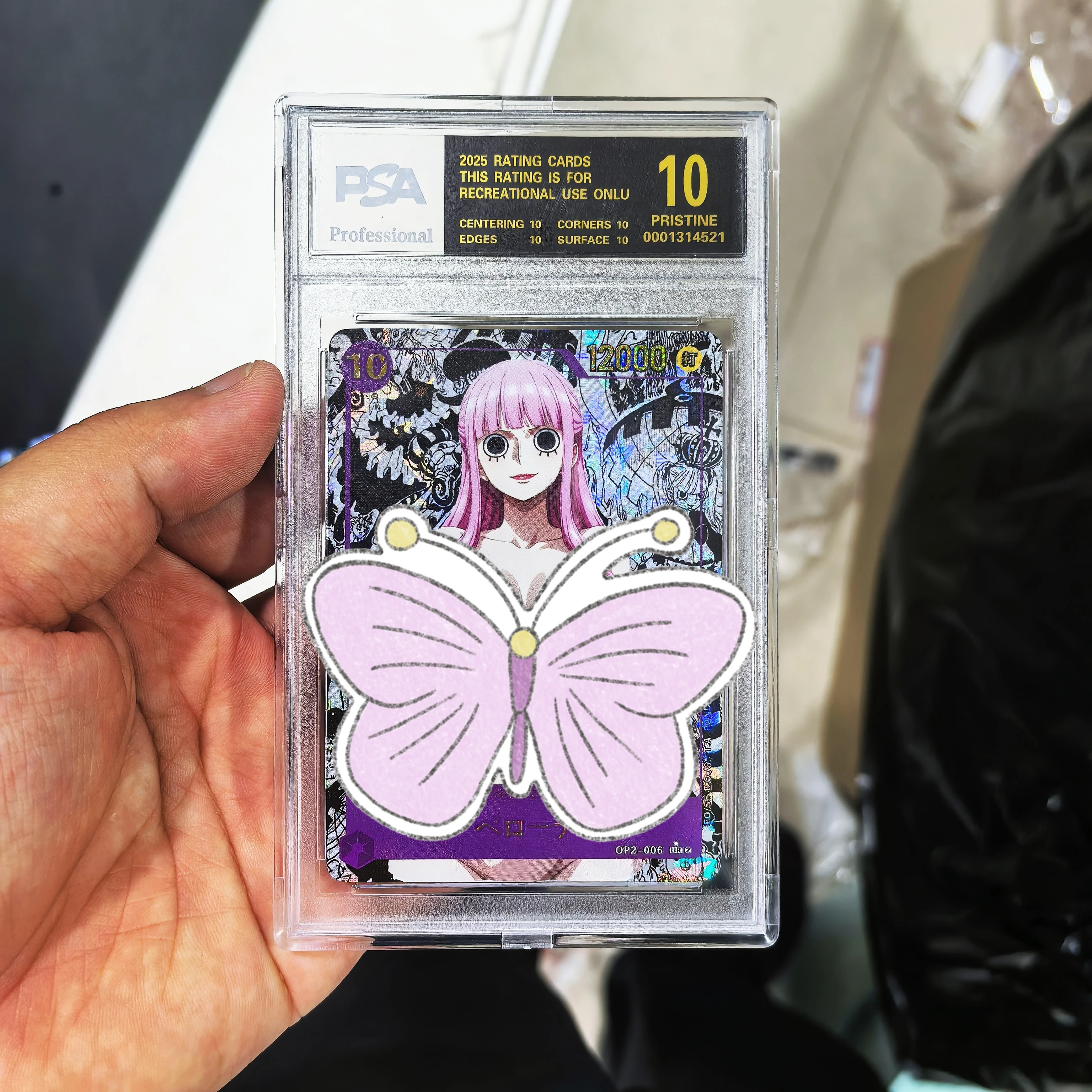 diy one piece opcg psa10 Self Control Collect Signature Trading