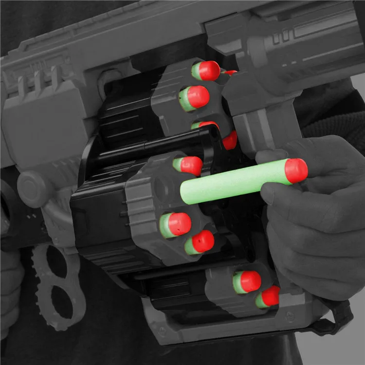 HOTGlow In The Dark Soft Refill Bullet Ersatzschaum Luminous Bullet für Nerf Toy Gun Elite Series Soft Hole Bullets Darts – Detail 7