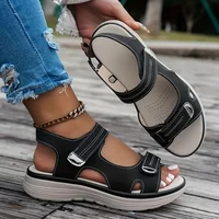 2025 nouvelles sandales d'été voyage femmes chaussures nouvelle sandale semelle Durable sandale dames en plein air plage pantoufles plate-forme sandales 4