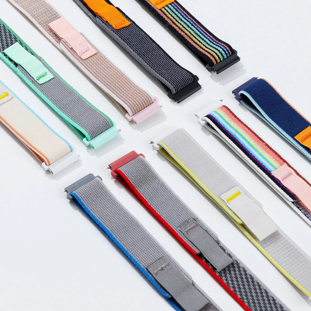 Nylon Loop Strap 22mm Replacement Band Bracelet