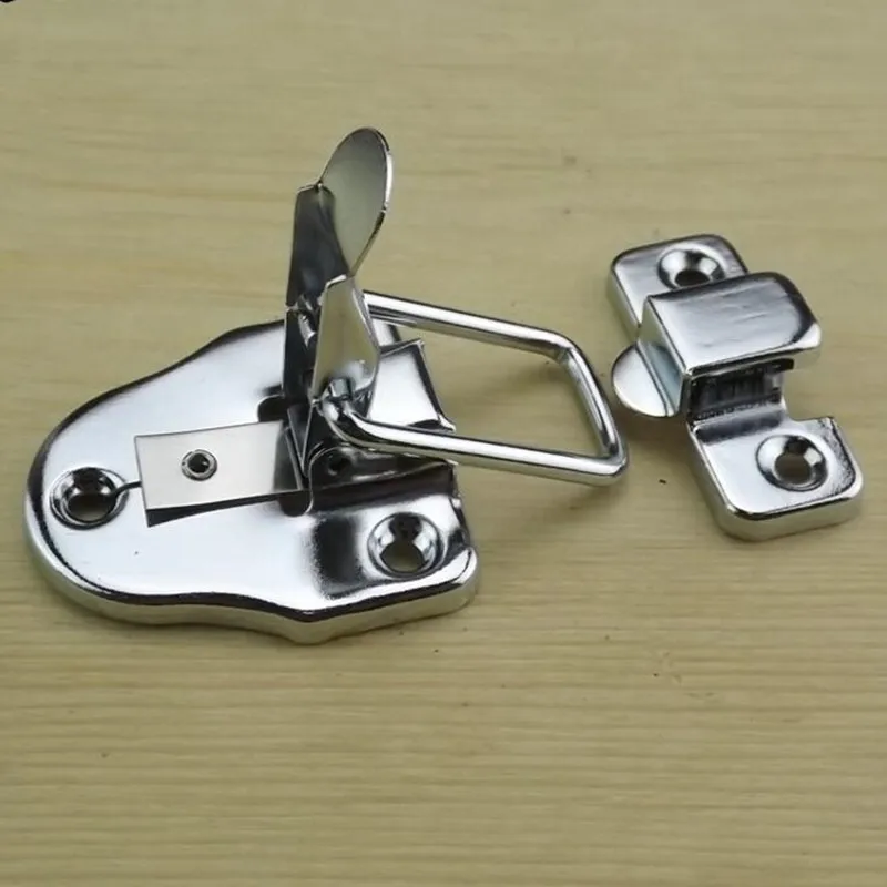 Practical Wooden Box Catch Clasp Hasp Latch Lock Jewelry Box Hinges Hasp Furniture Hardware Accessories Jewelry Tool Chest