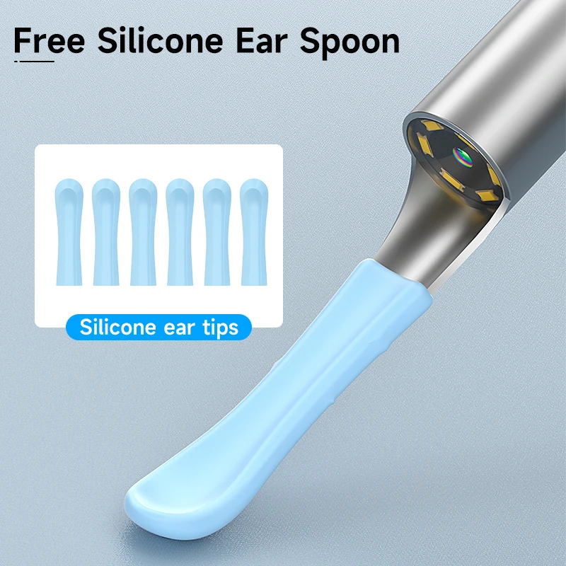 WIFI Visual Otoscope Camera 4.2MM Lens Ear Sticks Earpick Ear Spoon Wireless Endoscope Health Care ear camera diagnostic otoscope kit For Iphone Android