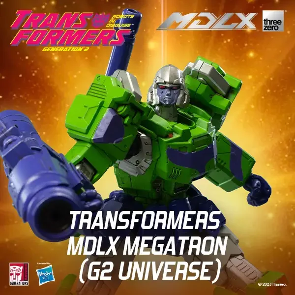 

3A Threezero Трансформеры Mdlx Мегатрон (G2 Universe) Экшн-фигурки модели коллекционные игрушки