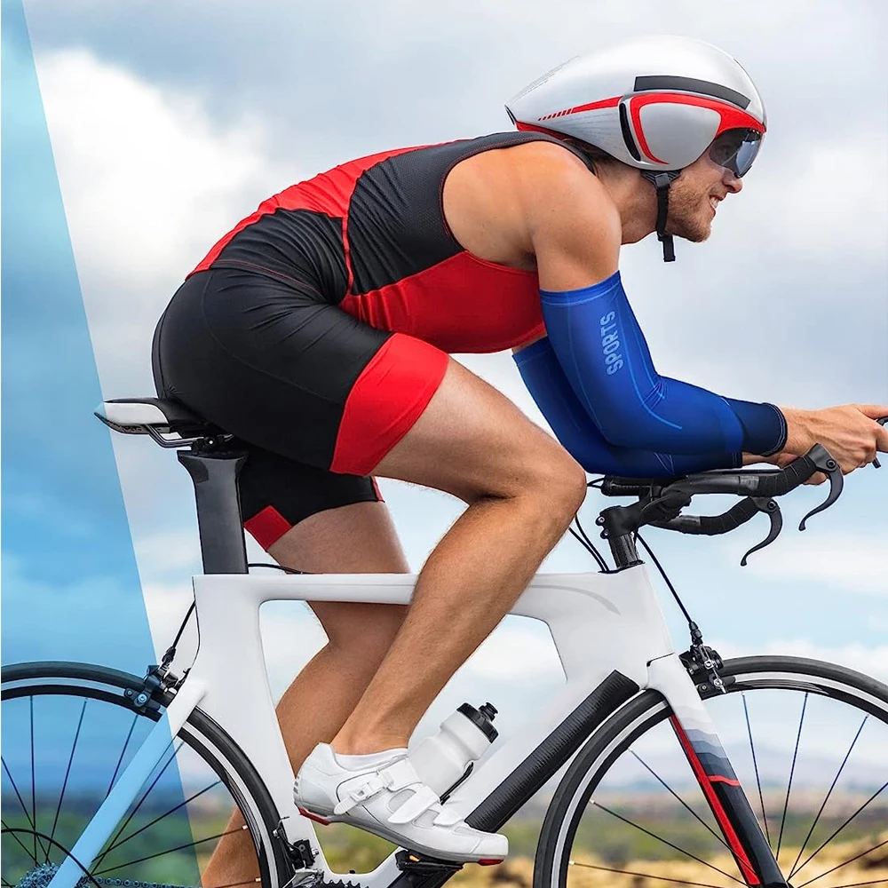 1Pair Arm Sleeves for Sun Protection,Compression Sleeve for Arm Men Women for Cycling Sports Run Basketball BEST SELLERS
