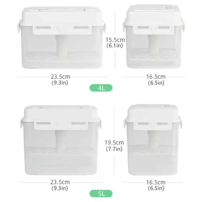 4L Pickle Jar Leakproof Pickle Fermentation Container For Gherkin Sauerkraut Olive And Kimchi Storage Container And Fermentation 6