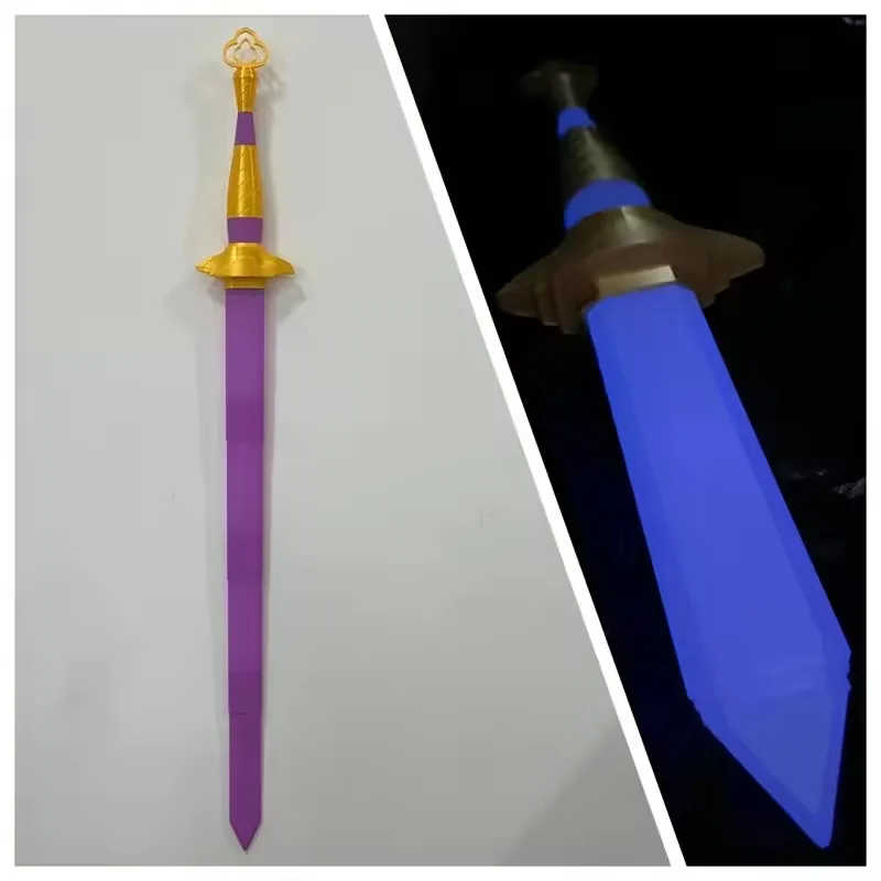 Rumi épée Kpop Démons Chasseur Cosplay Accessoires De Déguisement Bras Armes Longue épée Violet épée Halloween Carnaval Costume Accessoires