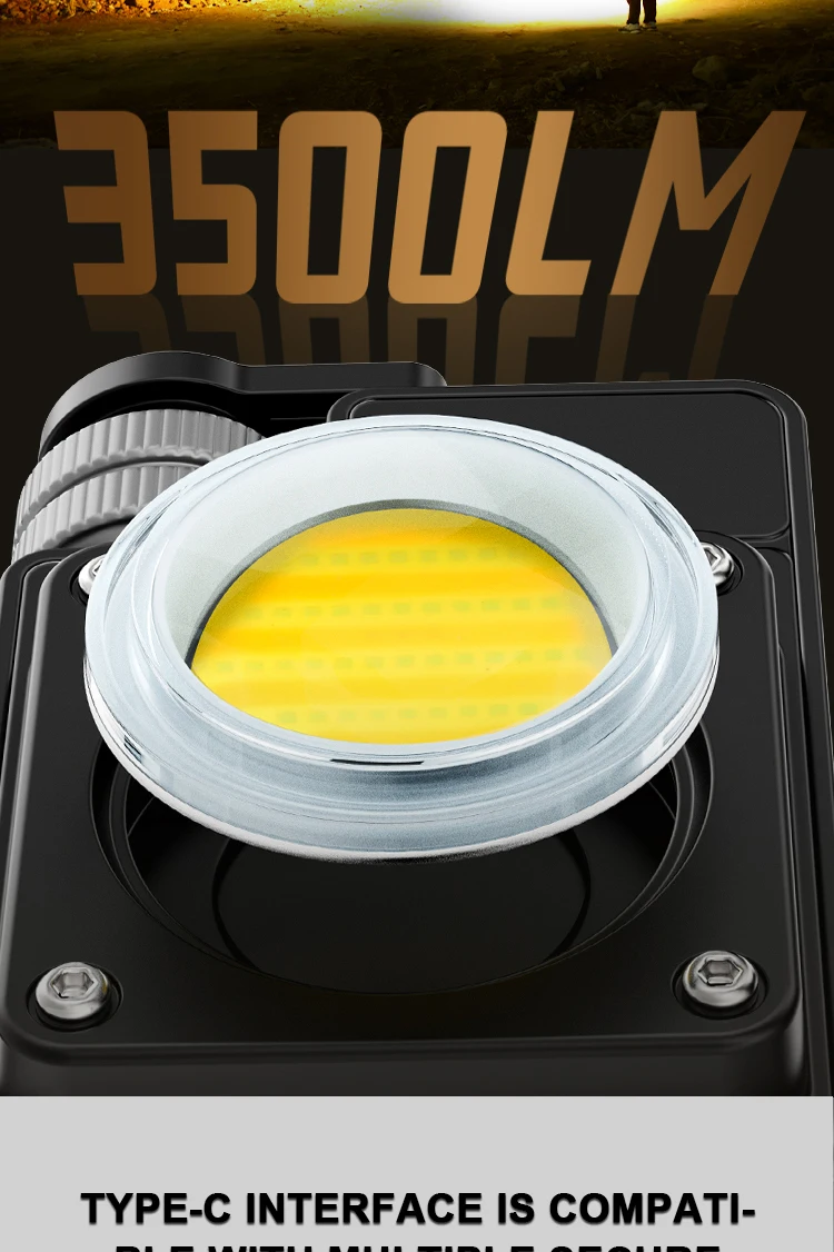 Led Camping Lantern Portable Waterproof With Infinite Dimming_voghion.com