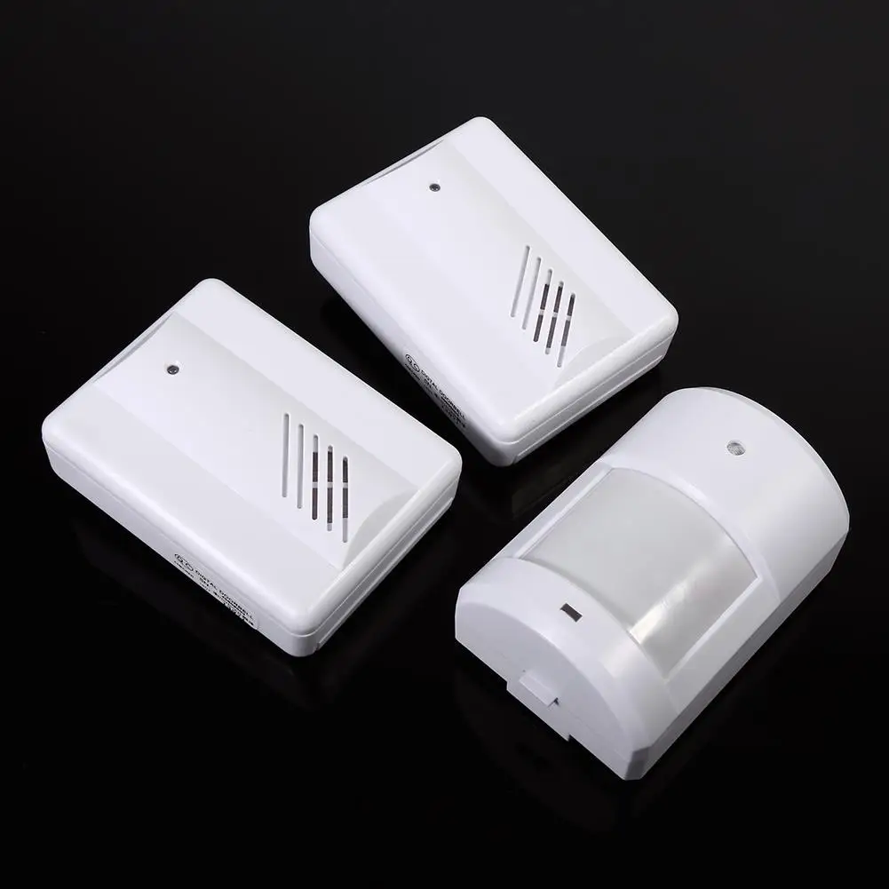 Wireless Doorbell Motion Detector Infrared Welcome Driveway Alarm Home Security Alert