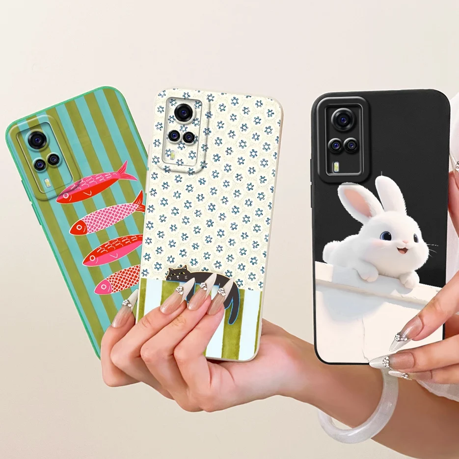 Cool Cat Cartoon Soft TPU Phone Case Cover