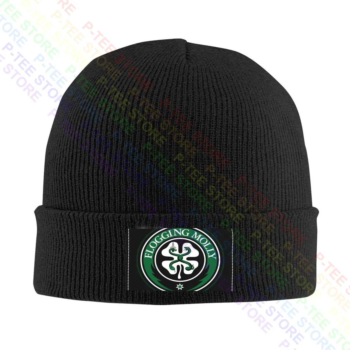 The Flogging Molly Logo Irish Celtic Knitted Beanie Hat Beanies Cap