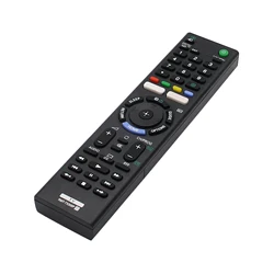 Universal Remote Control with YouTube and Netflix Buttons for Enhanced Sony BRAVIA Experience (Black)