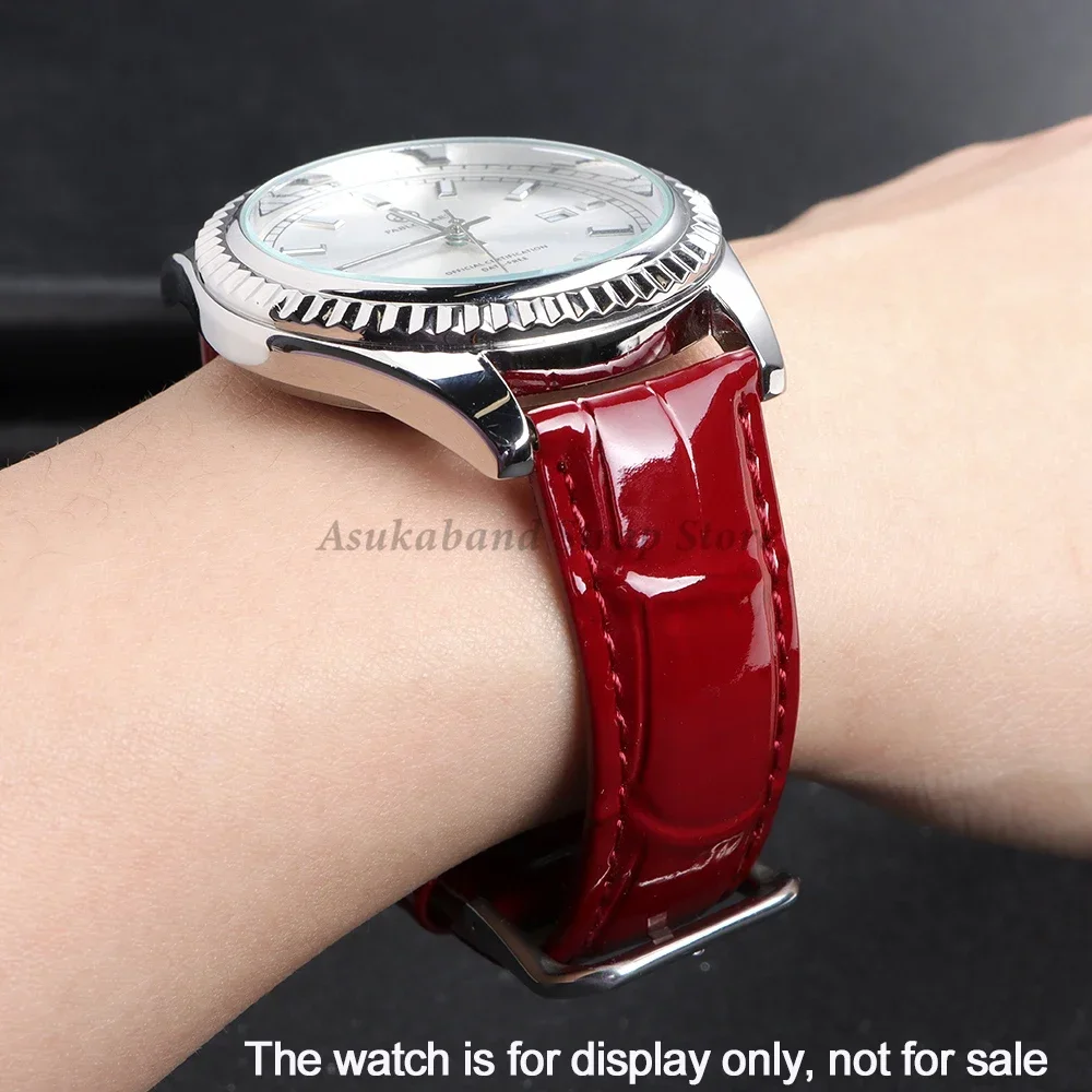 Universal Soft Leather Watchband Replacement