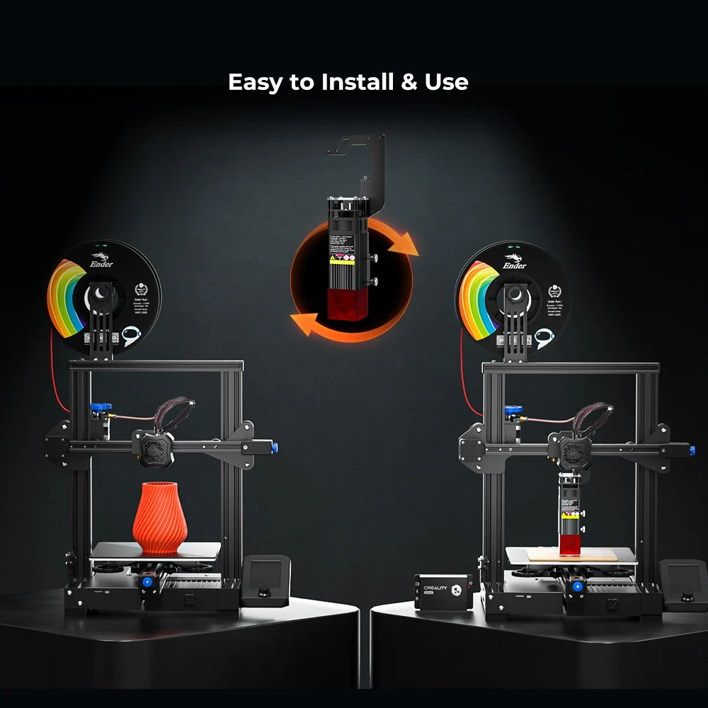 Creality 3D Printer 5W Laser Engraver Module for Ender 3 S1 Pro Ender 3 S1  Plus