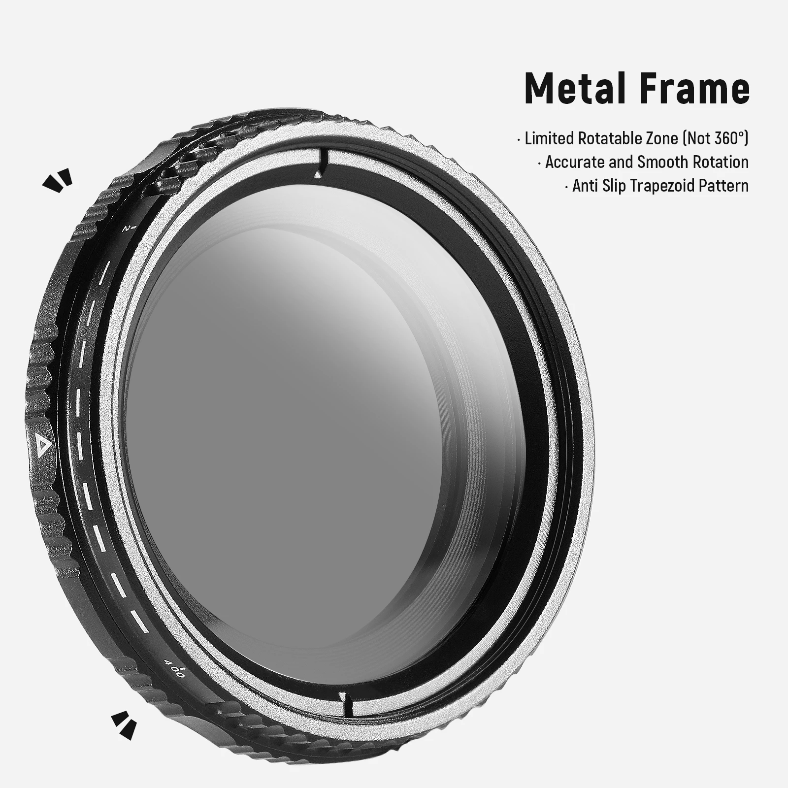 NEEWER 37mm Clip On ND2-ND400 Phone Camera Lens Filter Kit: Adjustable Neutral Density Filter with Phone Clip 5