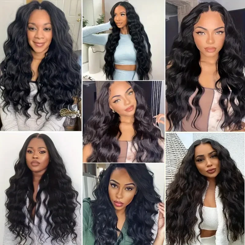 Vietnamese Water Wave Bundles Human Hair Raw Virgin Hair Weave Extensions Natural Wavy 100% Human Hair Double Weft Natural Color 5