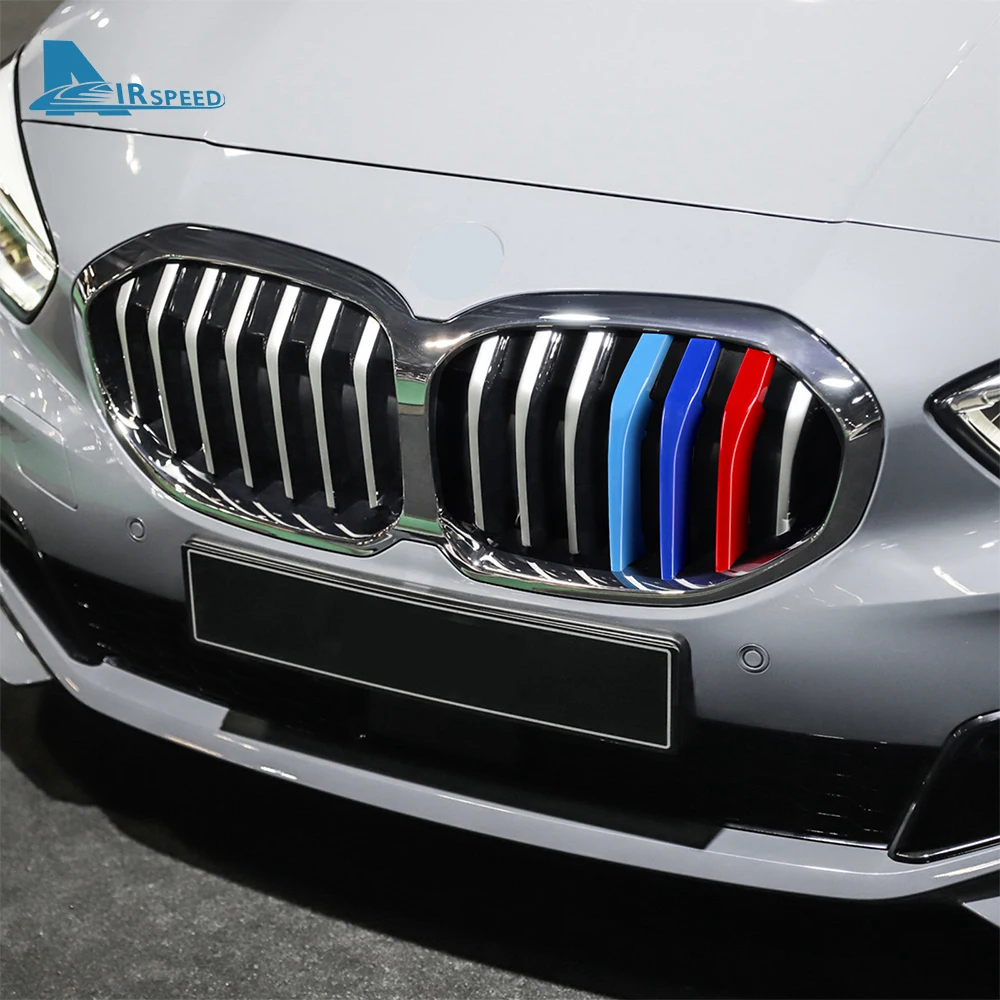 Kungkic für bmw 1 series f40 auto front grill streifen abdeckung