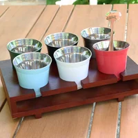 80ml Double Wall Stainless Steel Espresso Cup  Nespresso Pixie Insulation Coffee CupShape Cute  Capsule Thermo Cup Coffee Mugs 2