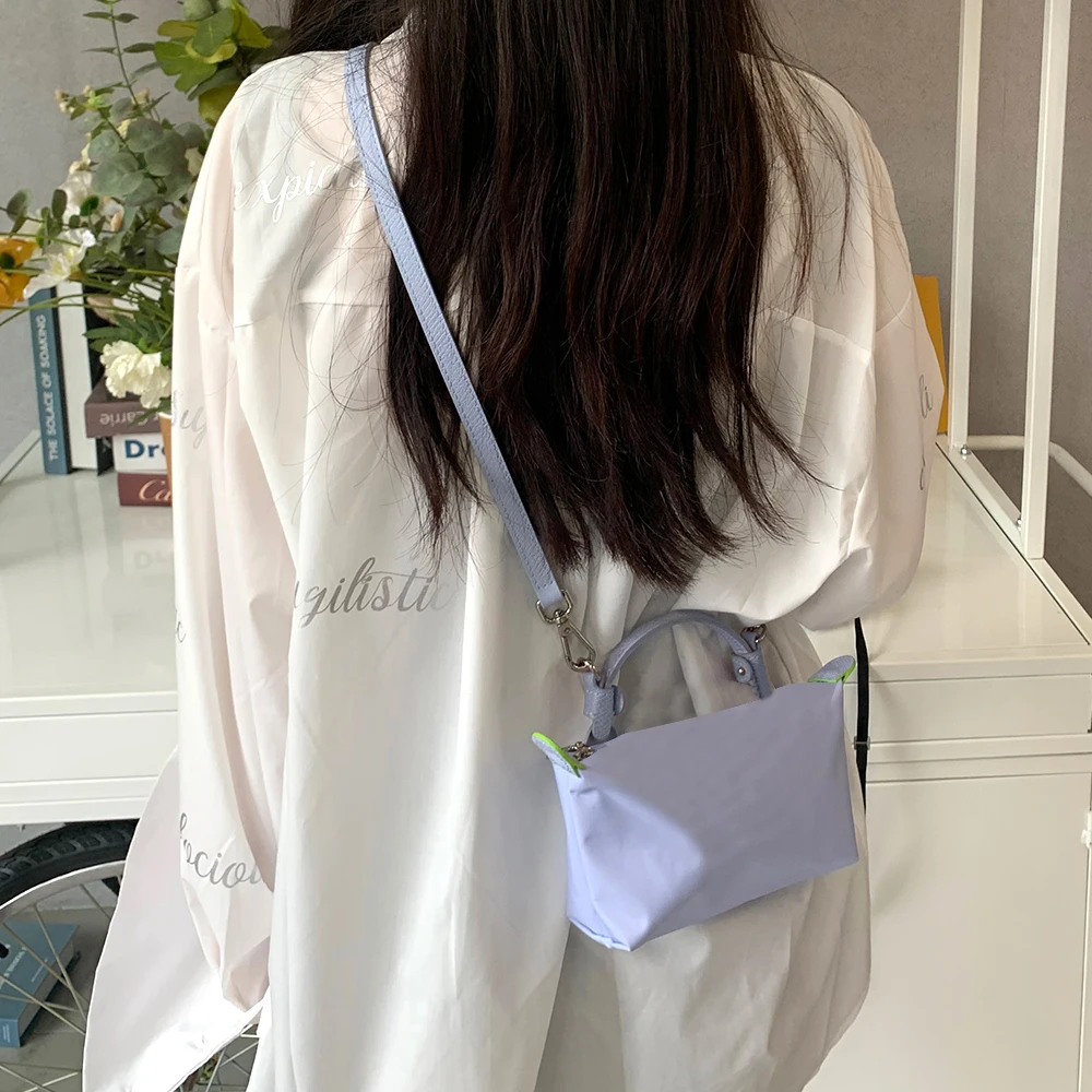 Bag Strap For Longchamp Mini Bag Free Punching Modification Crossbody Shoulder Strap Adjustable Bag Strap Accessories