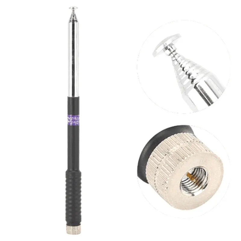 

Radio Telescopic Antenna FP10120 SMA Male VHF 136-174MHz for VX-3R FT-60R Tonfa Puxing TYT Two Way Radio Walkie Talkie