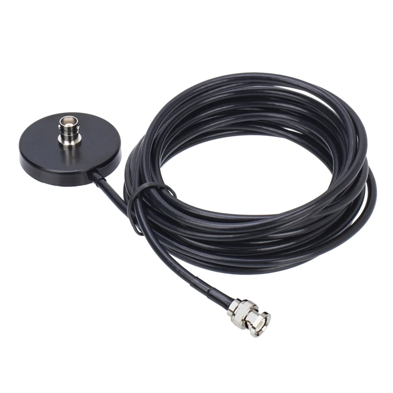 Two Way Radio Antenna Radio Antenna Radio Antenna Base with 5m Cable for g Two Way Base Vertical /Parallel Polarization BNC Connector